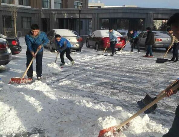学生们在扫雪 .jpg
